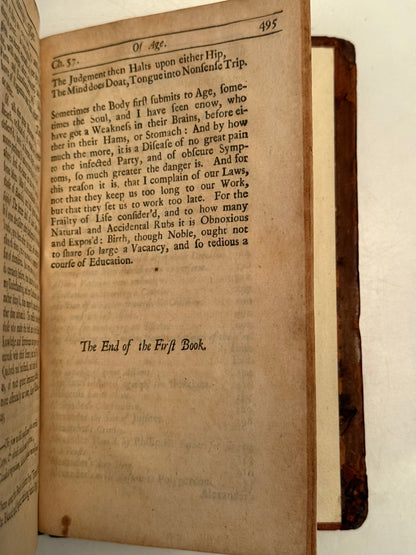 The Essays of Michel de Montaigne 1686-1711 First Edition