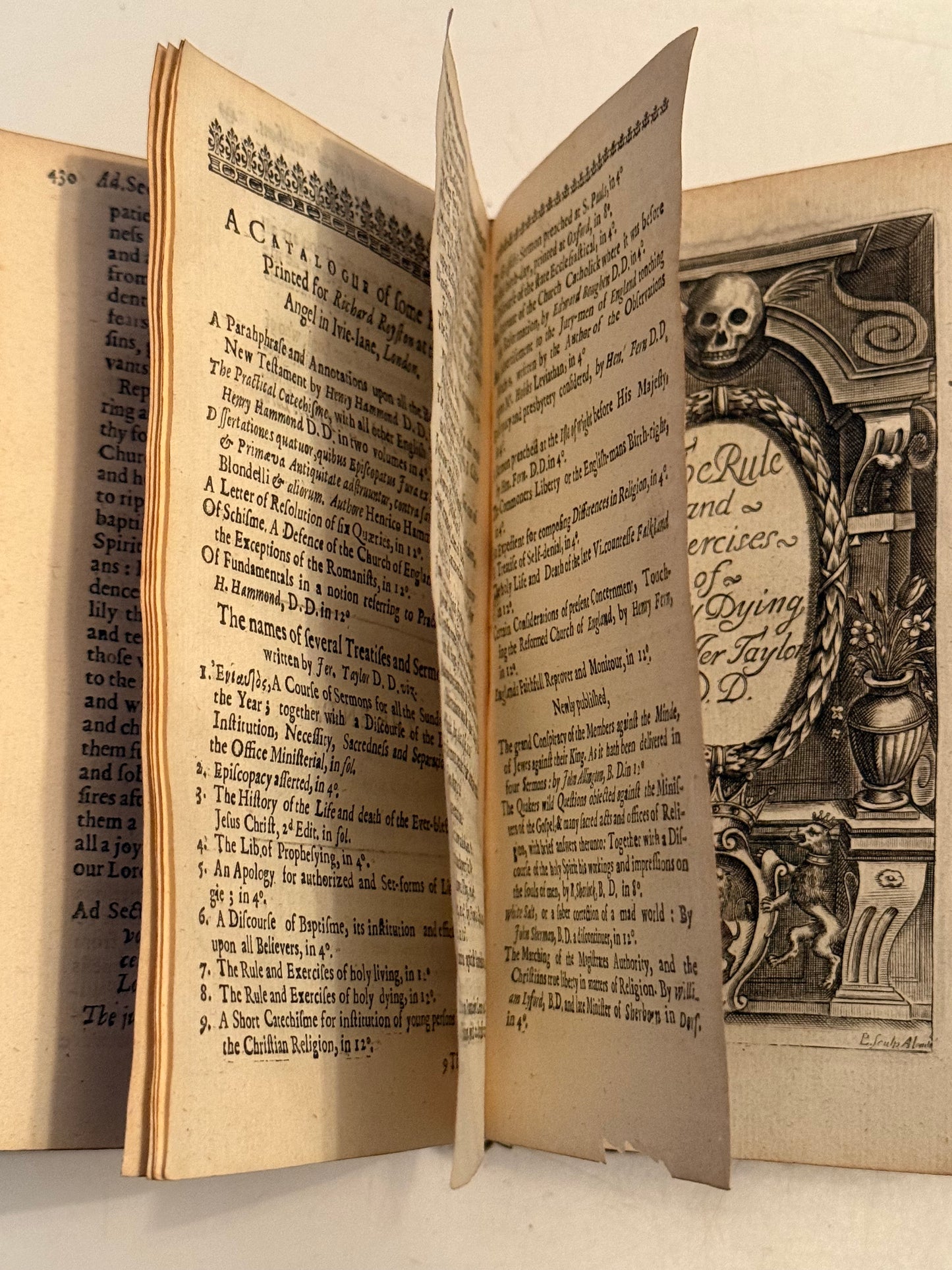 Taylor's Holy Living and Holy Dying 1656-8