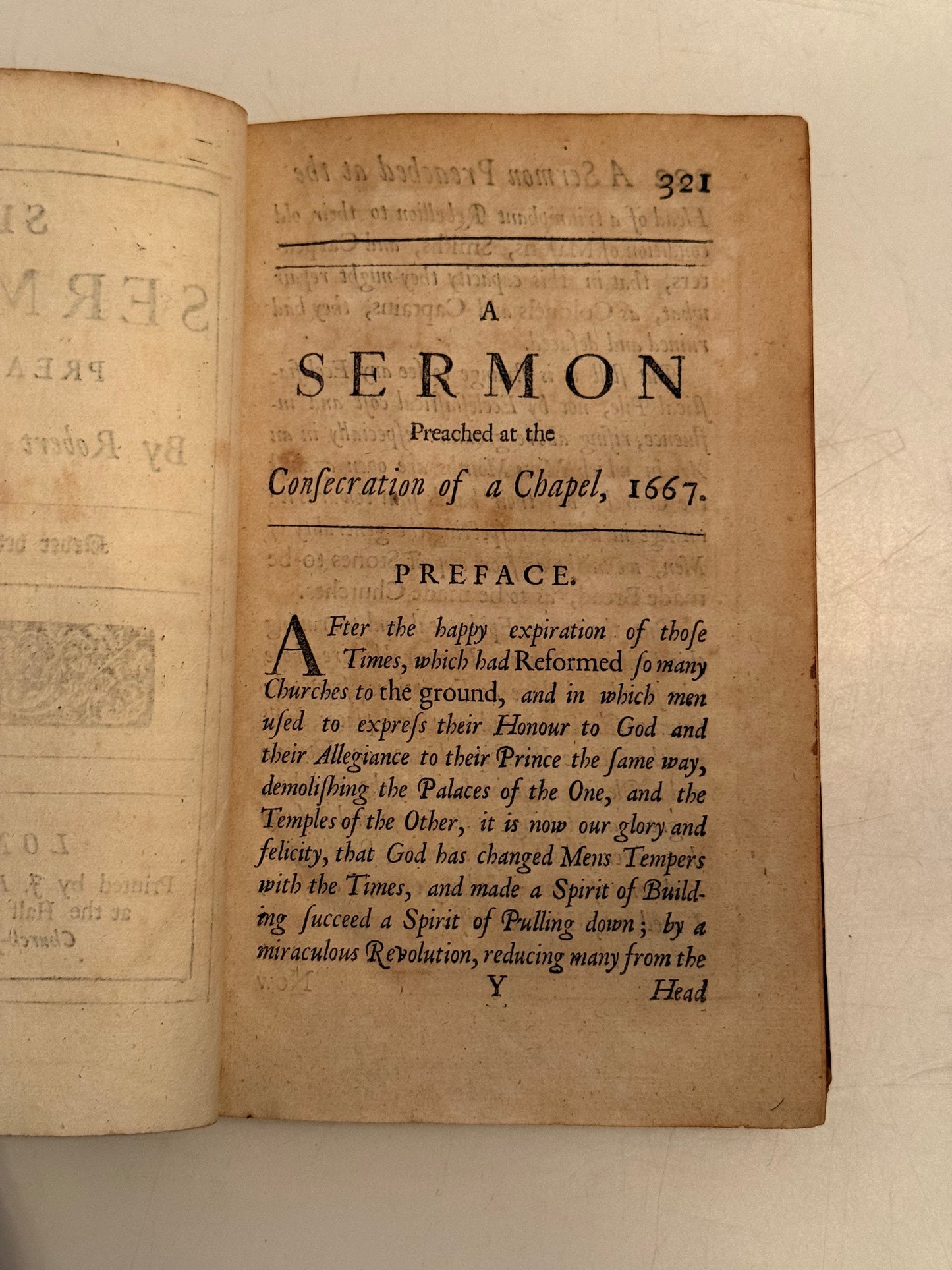 Six Sermons by Robert South 1692 True First Edition