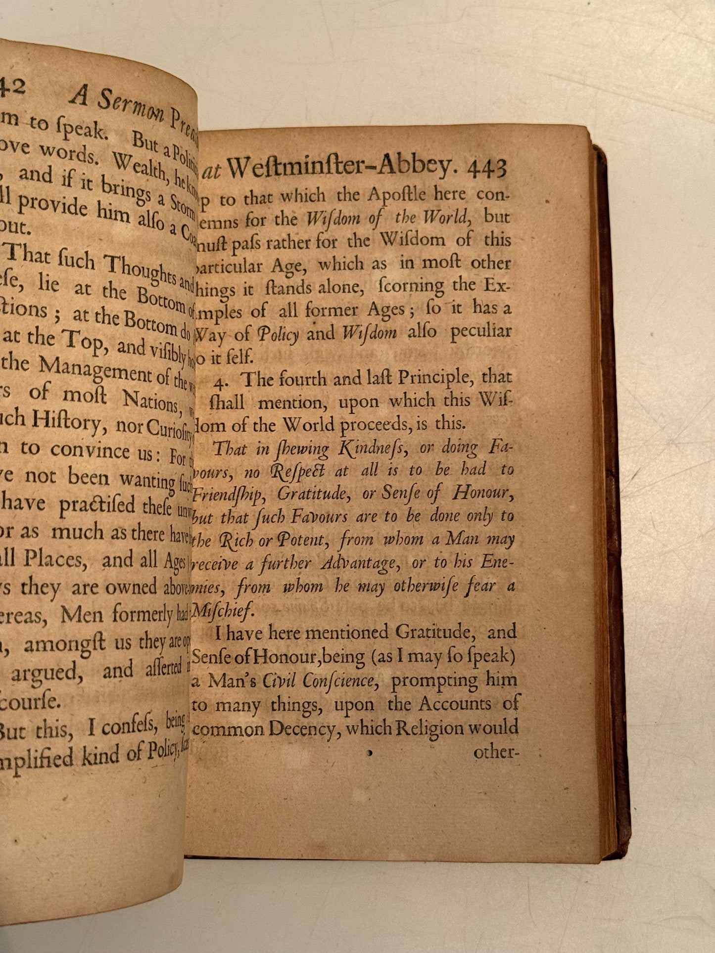 Six Sermons by Robert South 1692 True First Edition