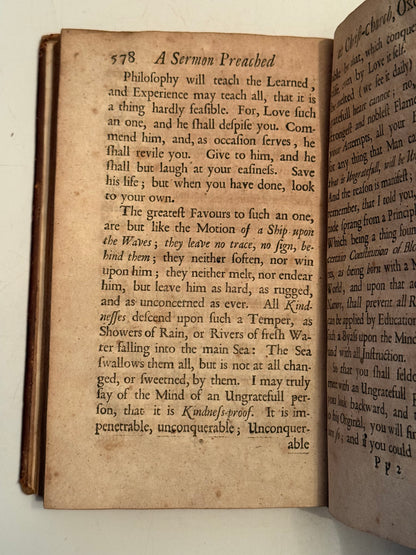 Six Sermons by Robert South 1692 True First Edition