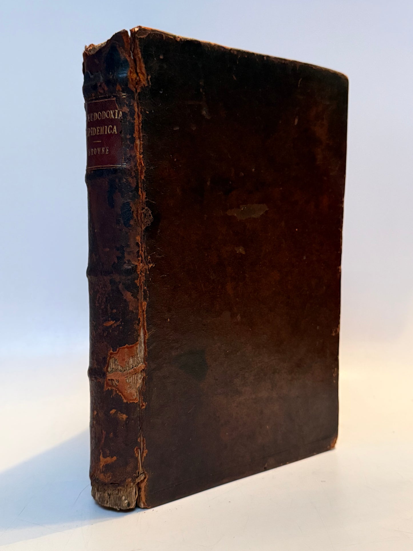 Pseudodoxia Epidemica by Thomas Browne 1650