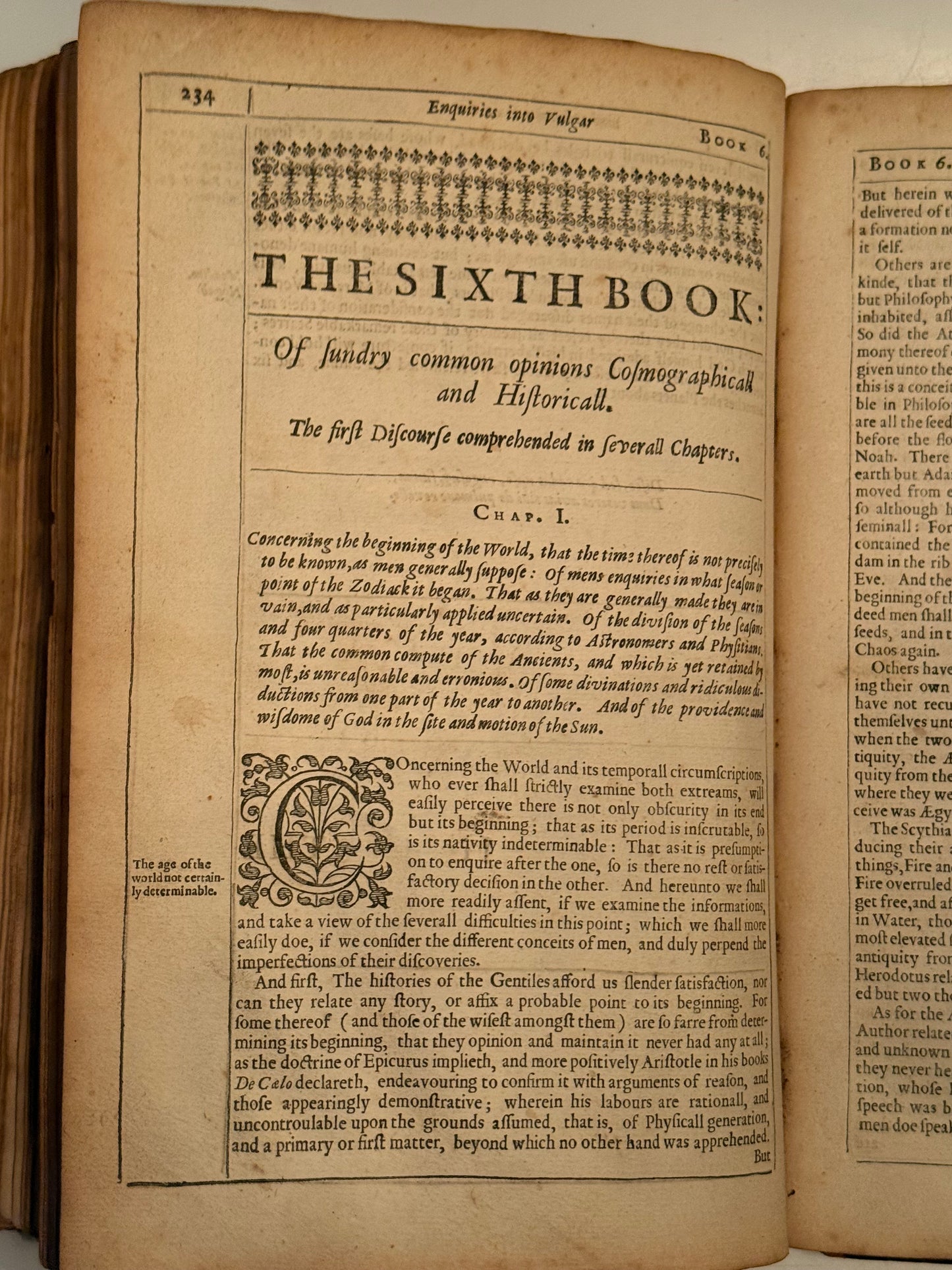 Pseudodoxia Epidemica by Thomas Browne 1650