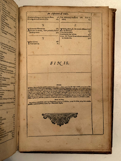 Pseudodoxia Epidemica by Thomas Browne 1650