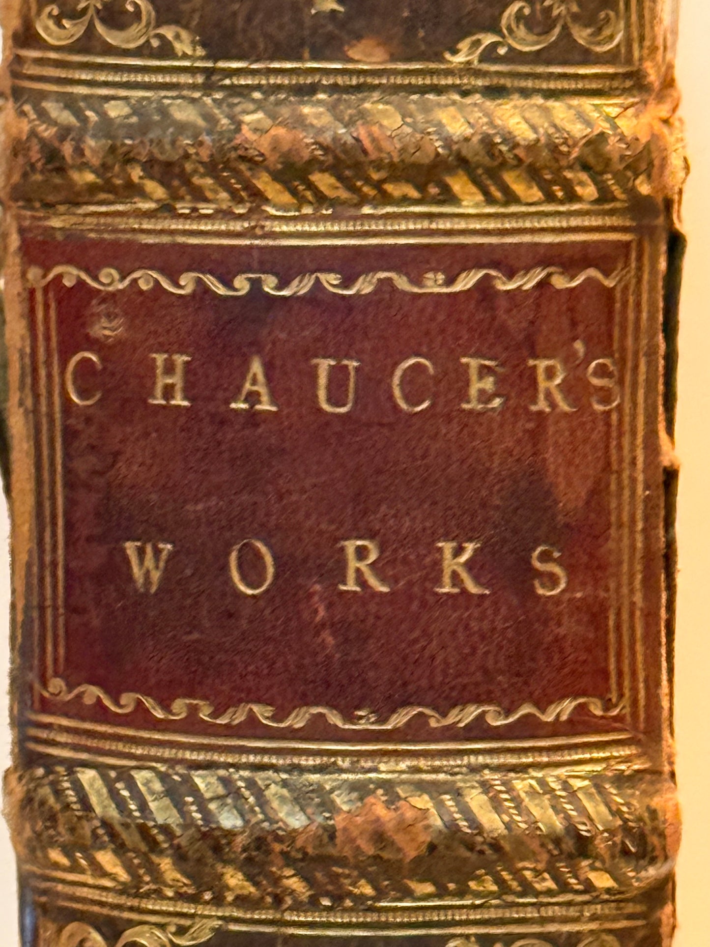 The Works of Geoffrey Chaucer 1721 John Urry Edition