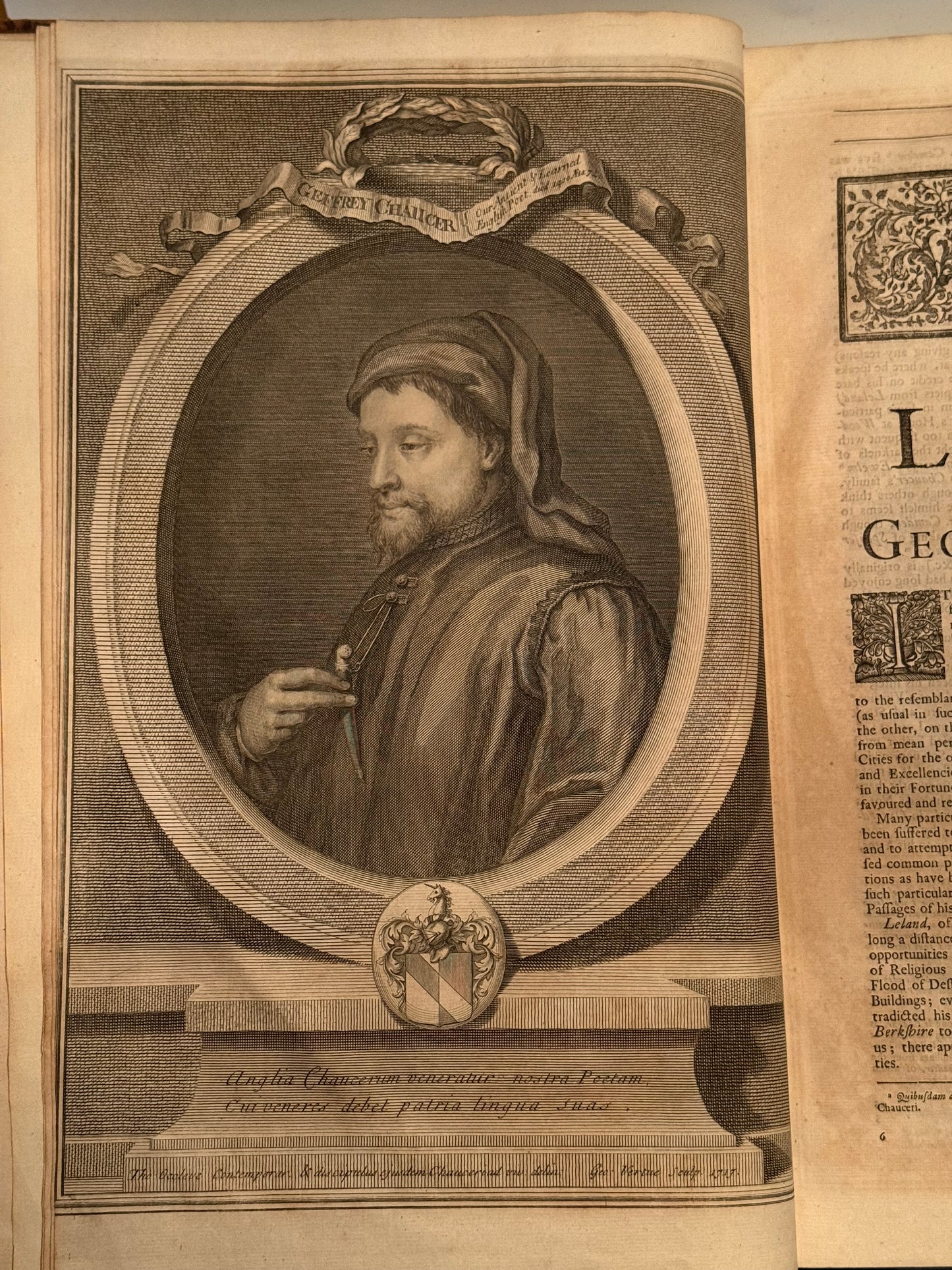 The Works of Geoffrey Chaucer 1721 John Urry Edition