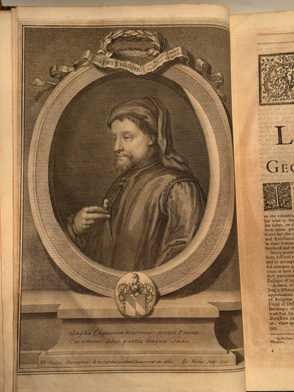 The Works of Geoffrey Chaucer 1721 John Urry Edition