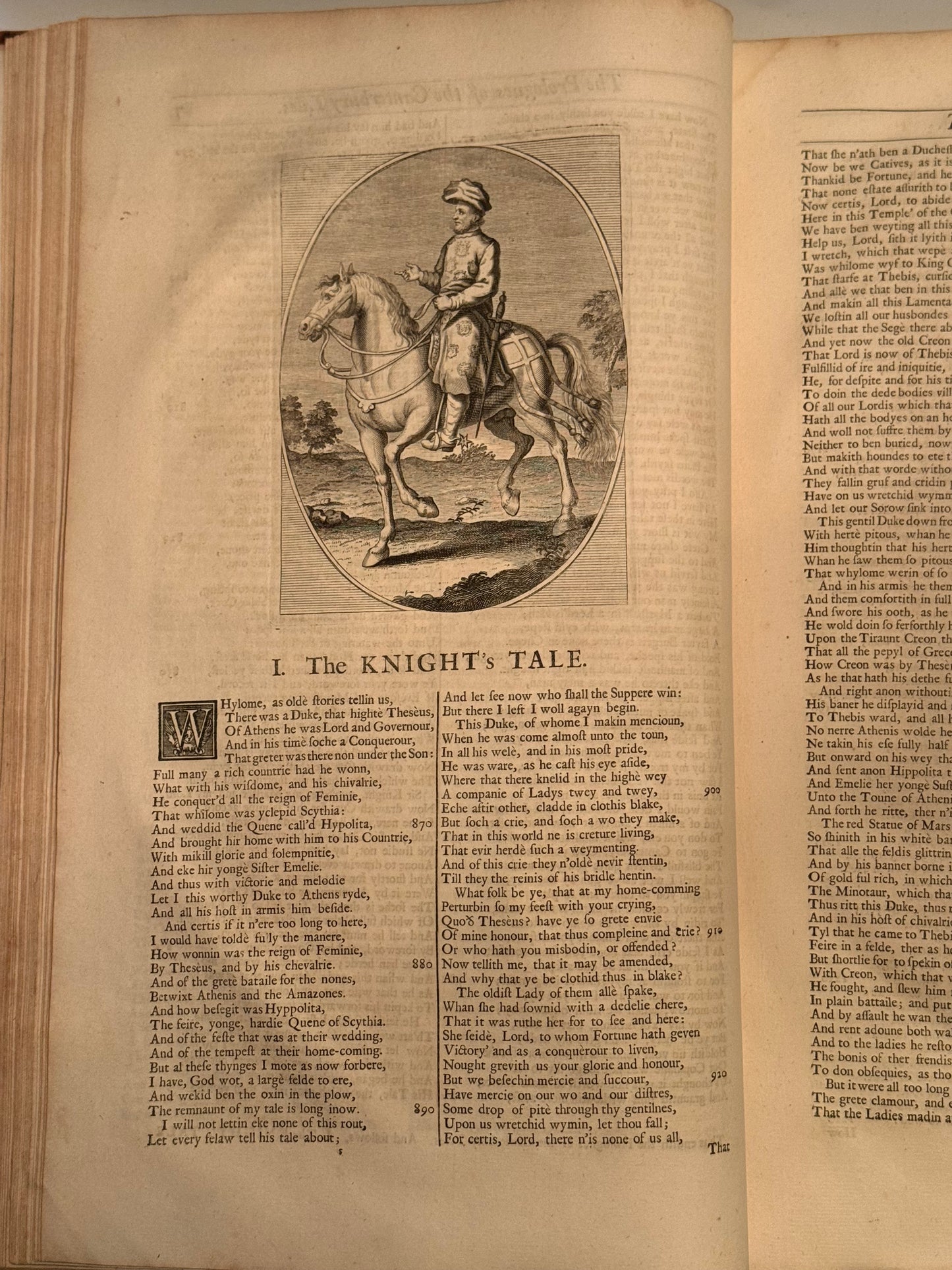 The Works of Geoffrey Chaucer 1721 John Urry Edition