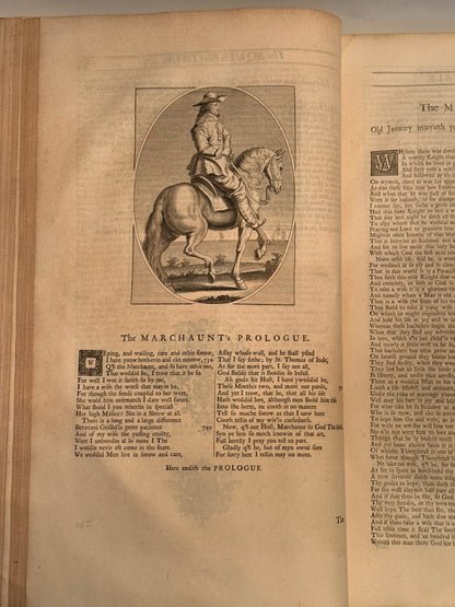 The Works of Geoffrey Chaucer 1721 John Urry Edition