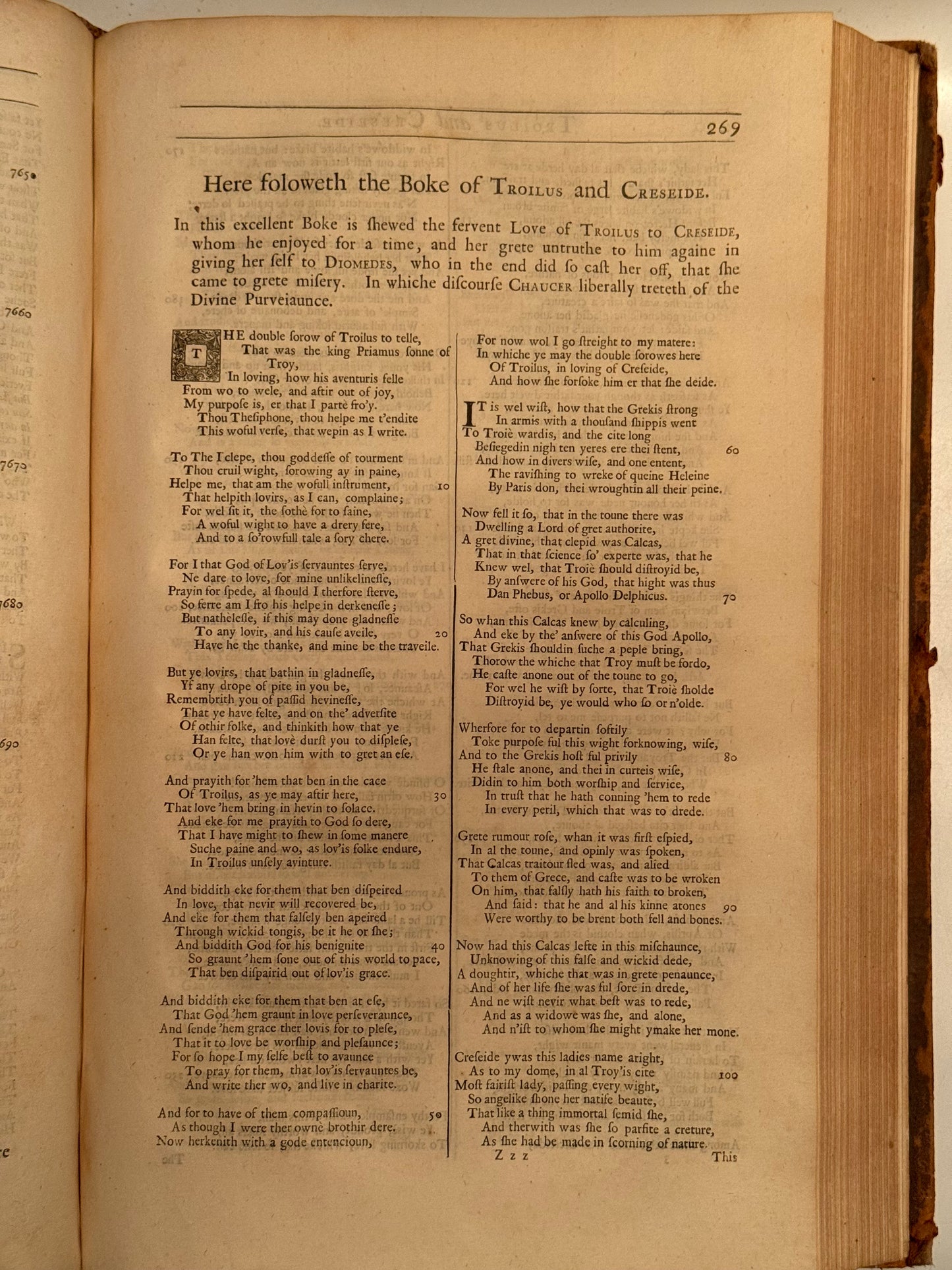 The Works of Geoffrey Chaucer 1721 John Urry Edition