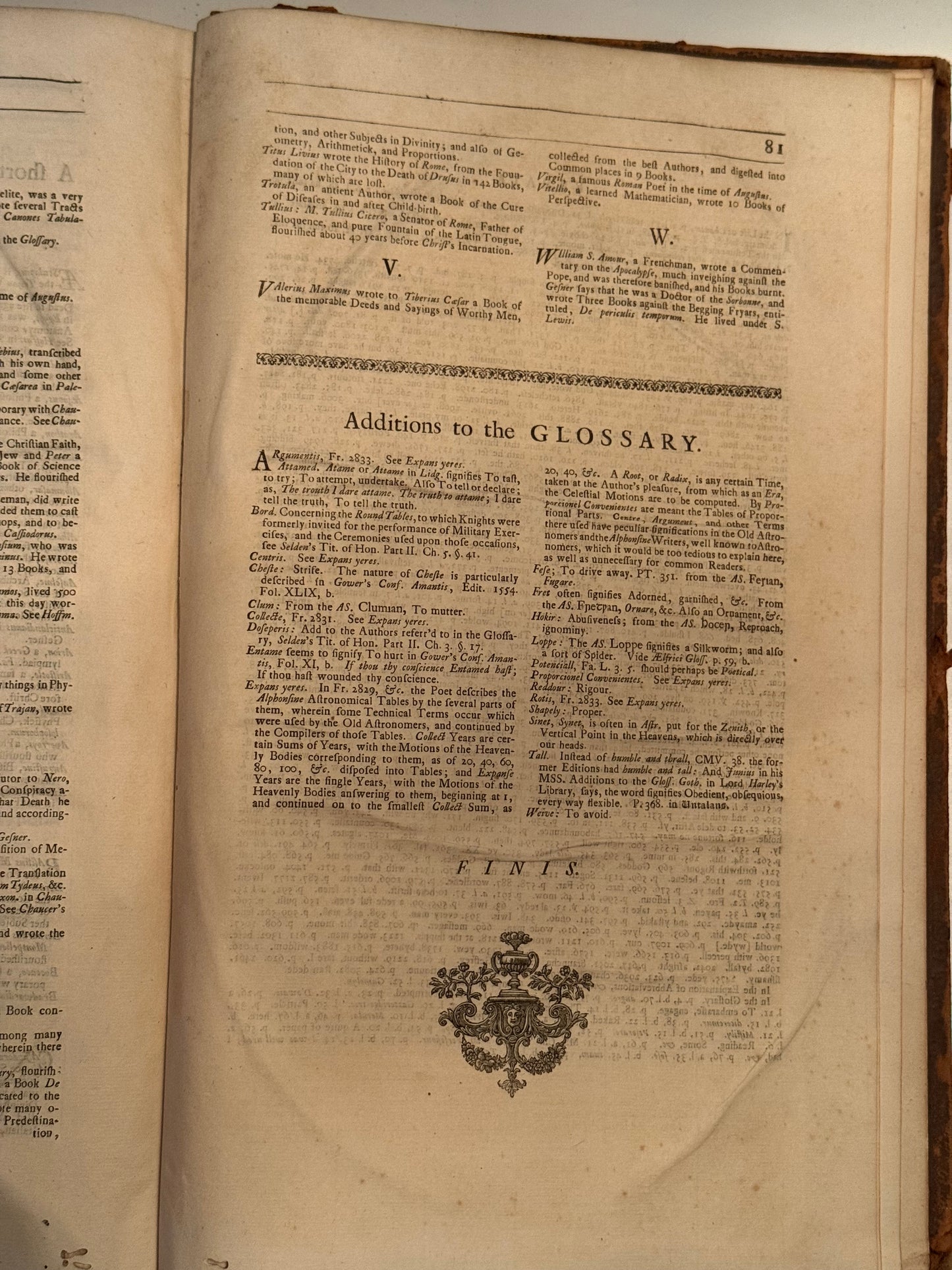 The Works of Geoffrey Chaucer 1721 John Urry Edition
