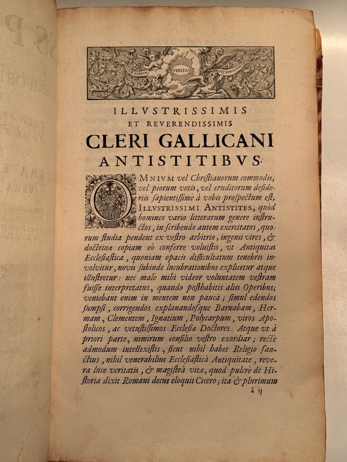 The Apostolic Fathers 1672 First Edition