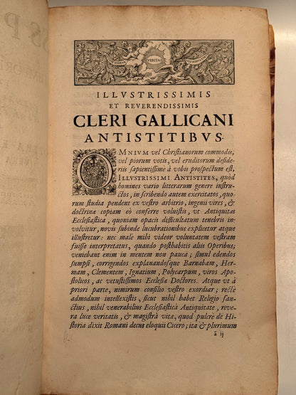 The Apostolic Fathers 1672 First Edition
