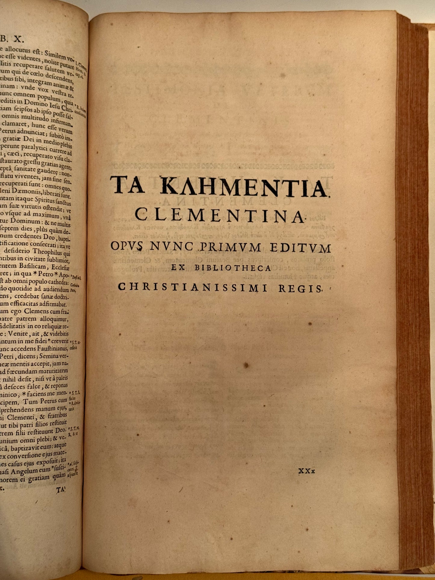 The Apostolic Fathers 1672 First Edition