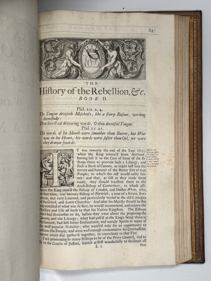 English Civil War History 1707-1759 Extra-Illustrated Folios