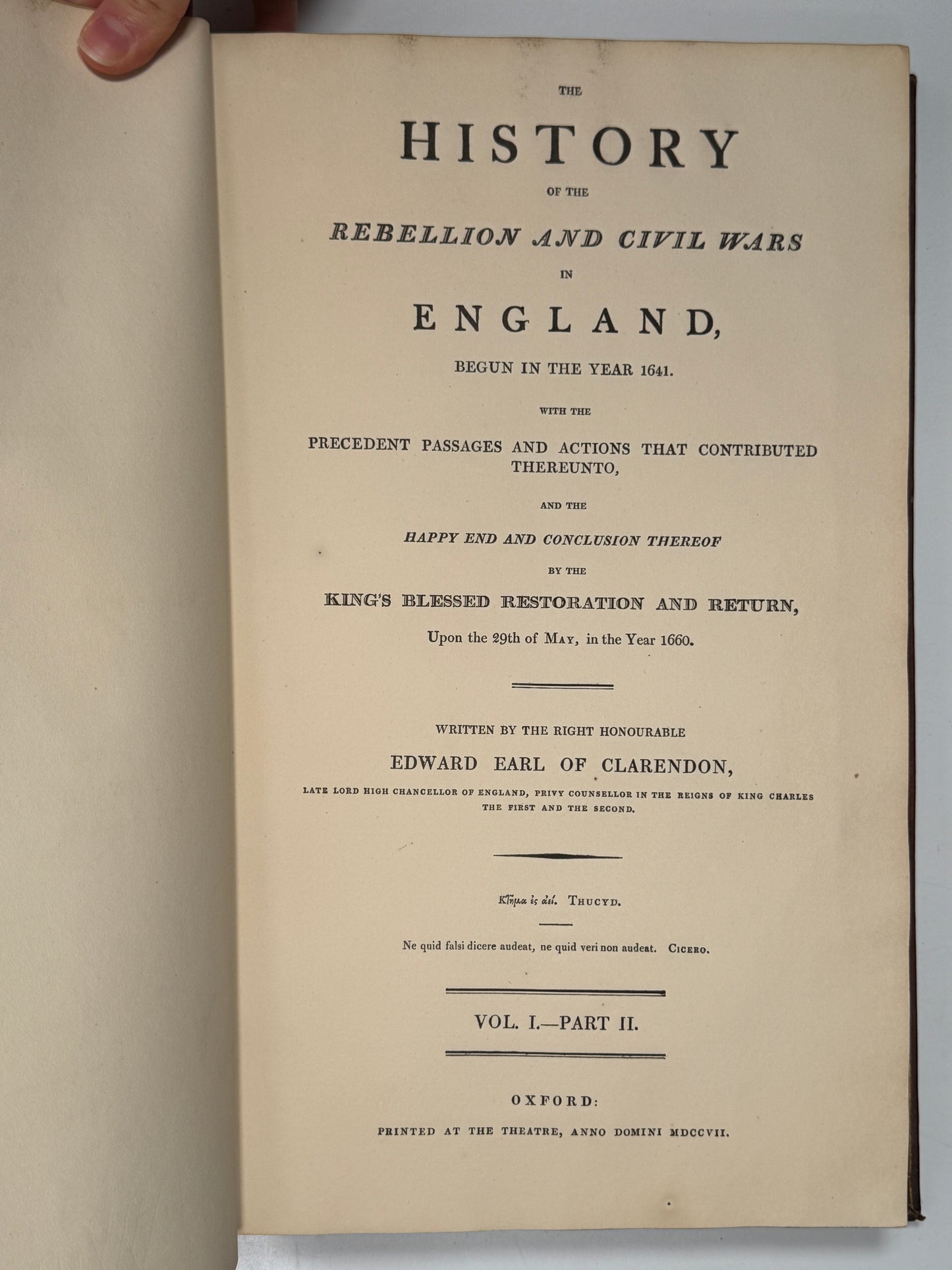 English Civil War History 1707-1759 Extra-Illustrated Folios