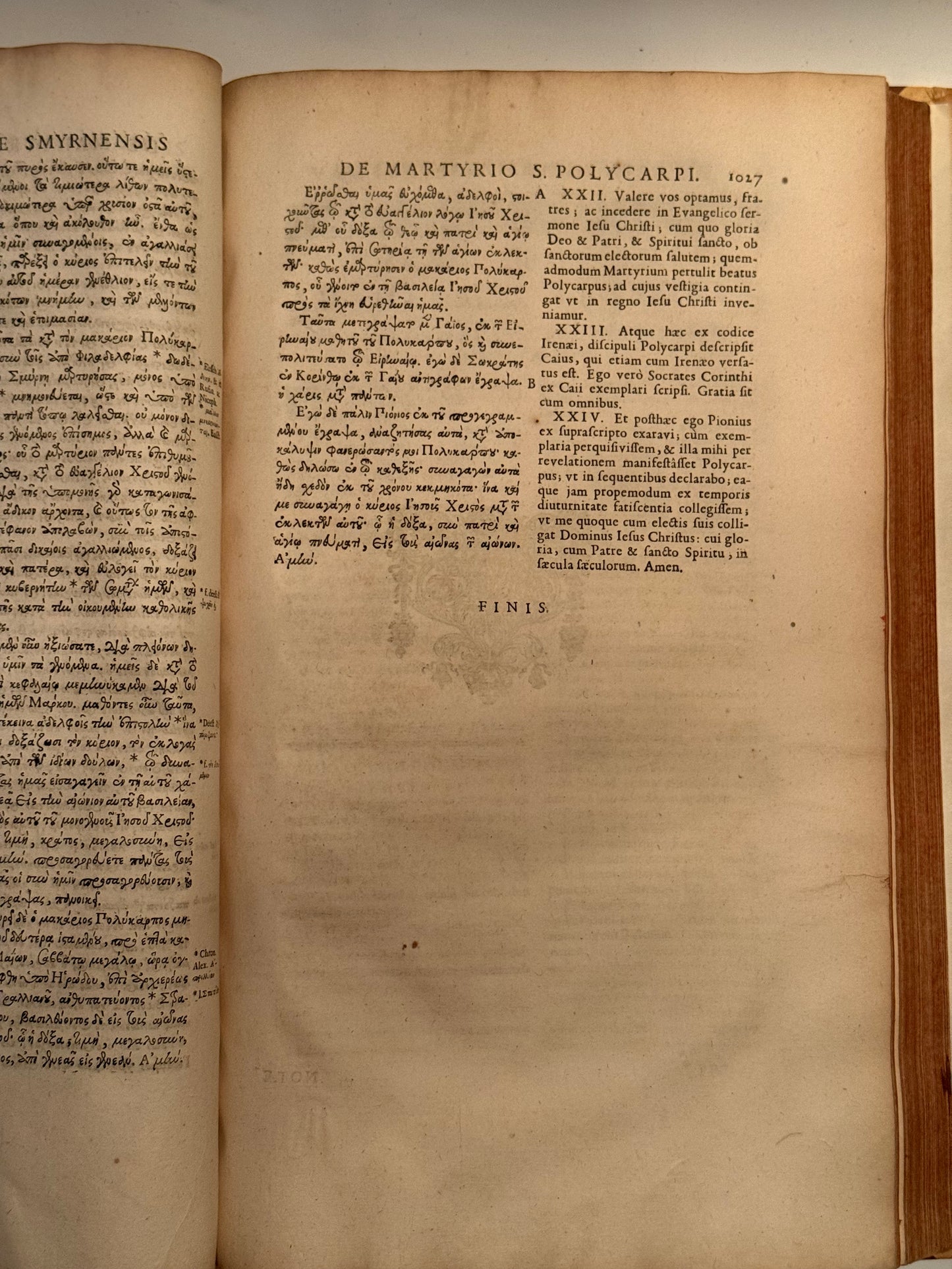 The Apostolic Fathers 1672 First Edition