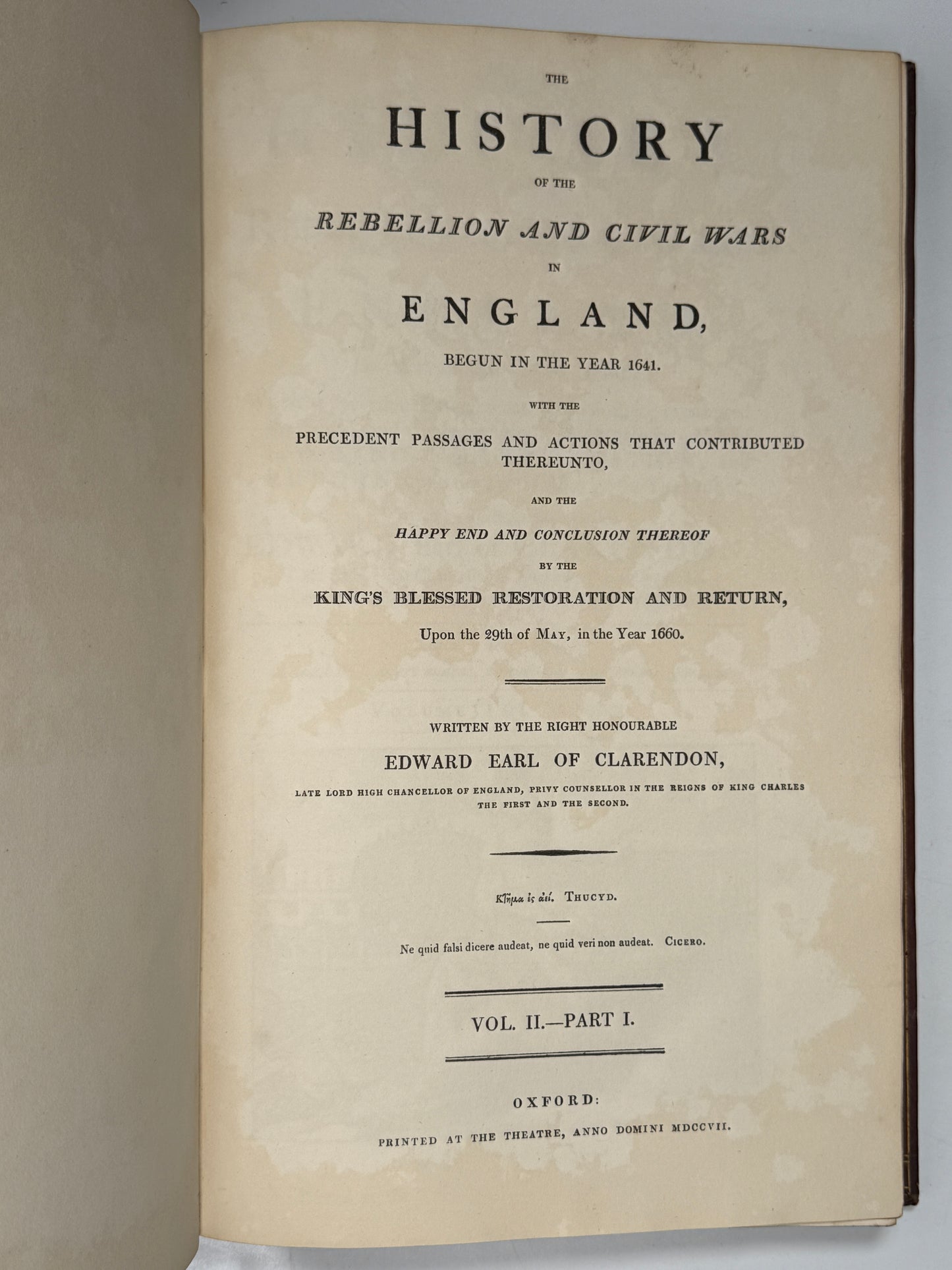 English Civil War History 1707-1759 Extra-Illustrated Folios
