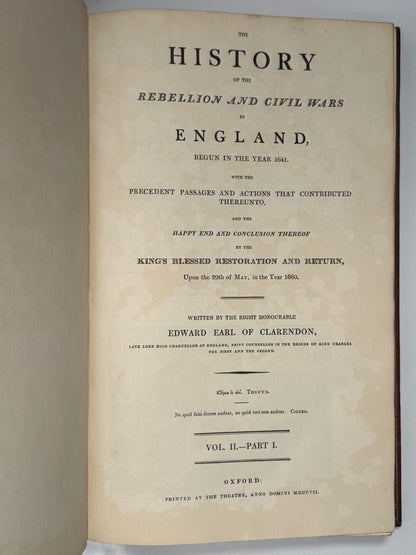 English Civil War History 1707-1759 Extra-Illustrated Folios