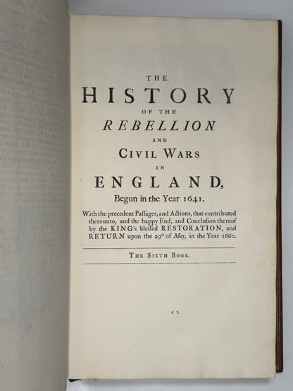 English Civil War History 1707-1759 Extra-Illustrated Folios