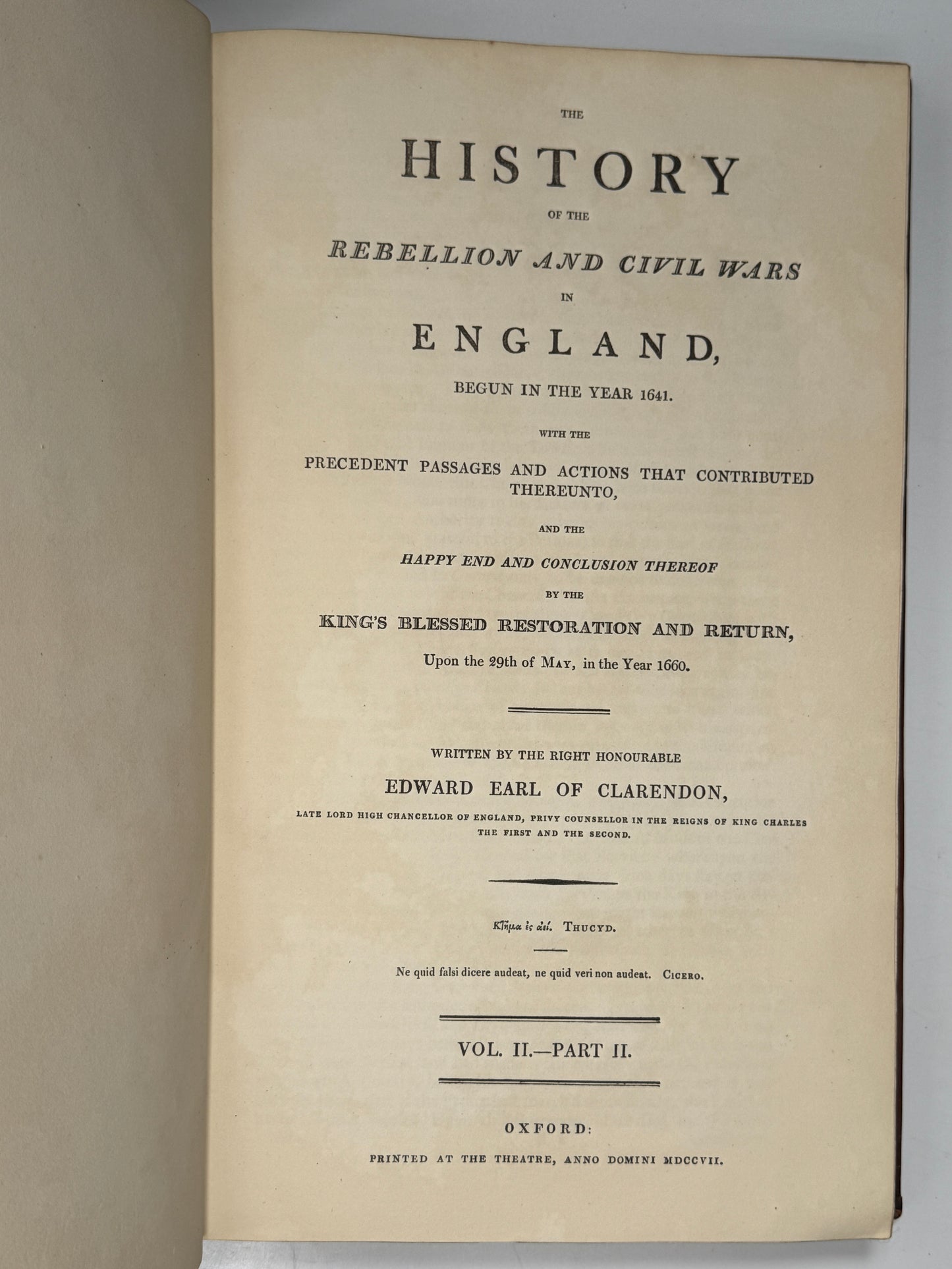 English Civil War History 1707-1759 Extra-Illustrated Folios