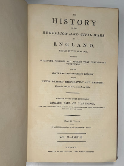 English Civil War History 1707-1759 Extra-Illustrated Folios