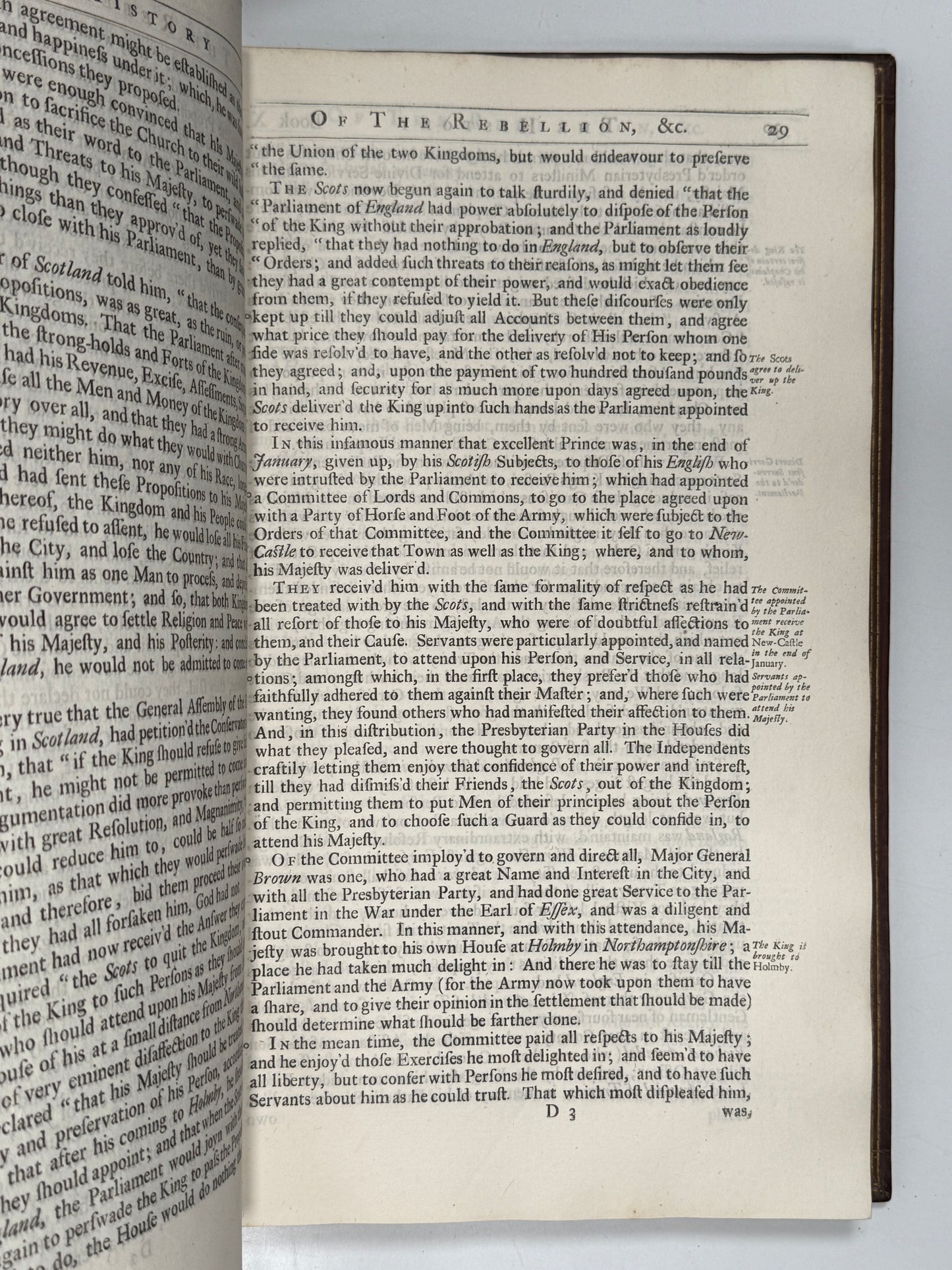 English Civil War History 1707-1759 Extra-Illustrated Folios