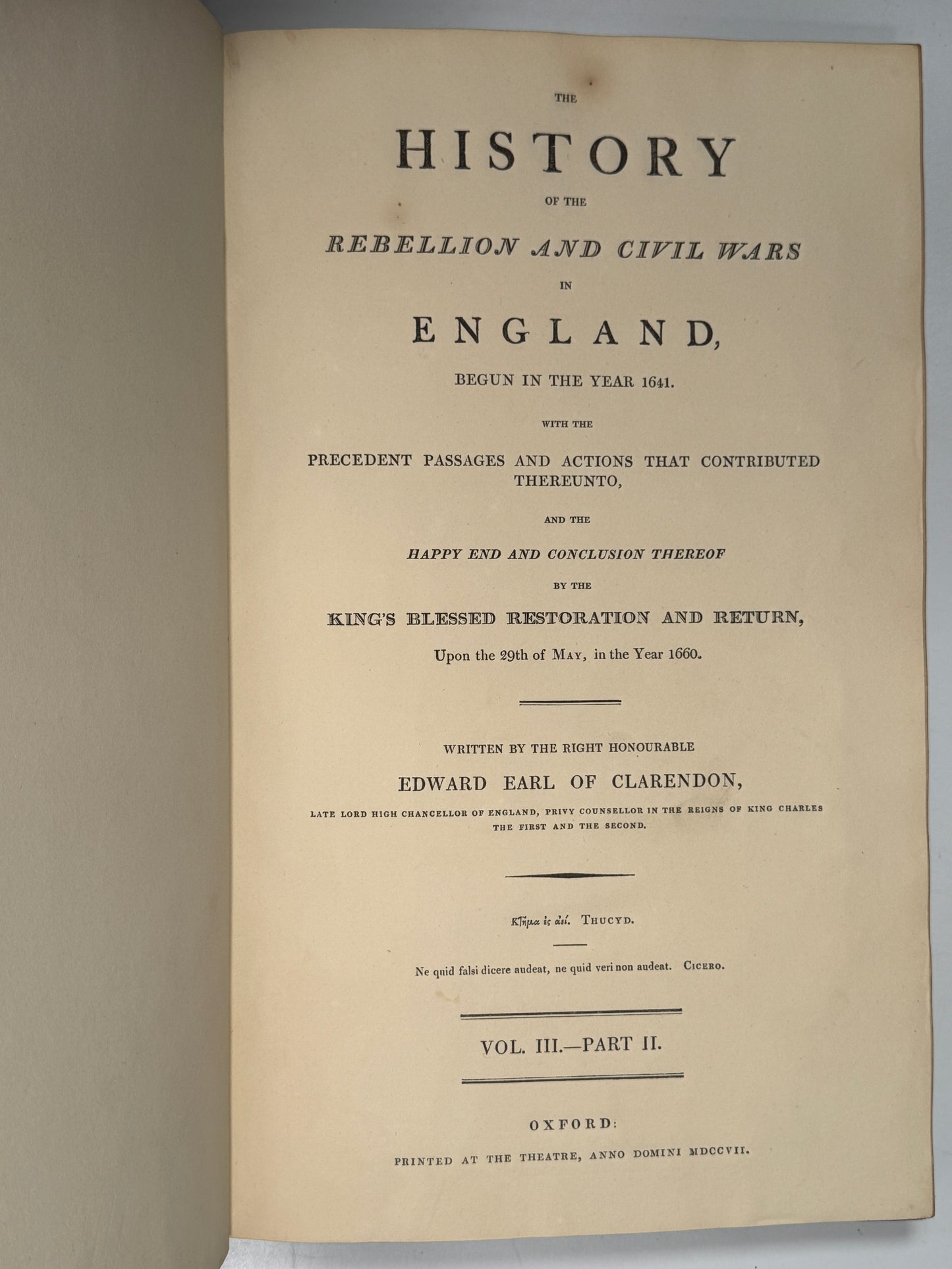 English Civil War History 1707-1759 Extra-Illustrated Folios