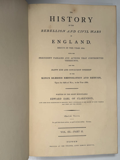 English Civil War History 1707-1759 Extra-Illustrated Folios
