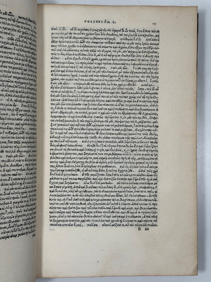 The Editio Princeps of Plato 1513; One of the Most Important Printings of the Aldine Press