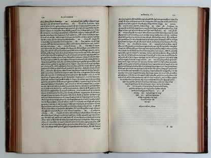 The Editio Princeps of Plato 1513; One of the Most Important Printings of the Aldine Press