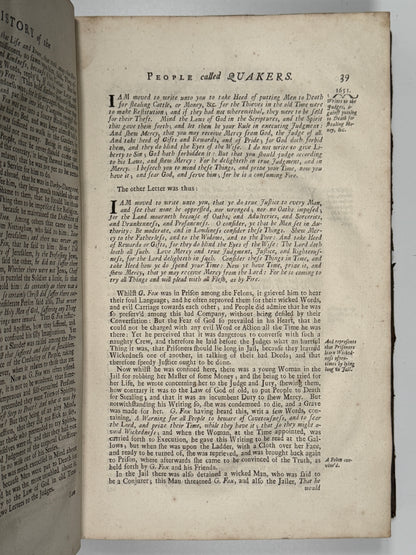 The History of the Quakers by William Sewel 1725