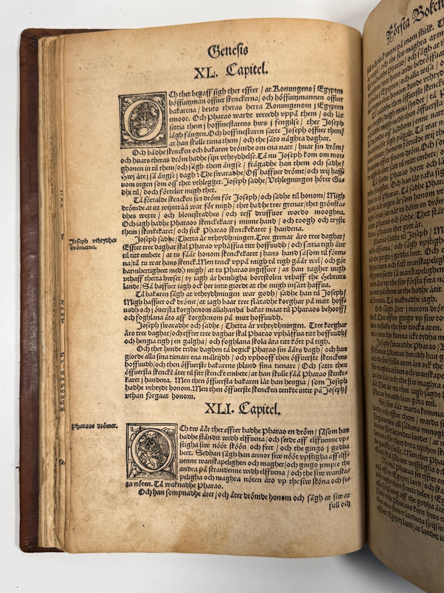 The Gustav Vasa Bible 1540 Editio Princeps of the Swedish Bible