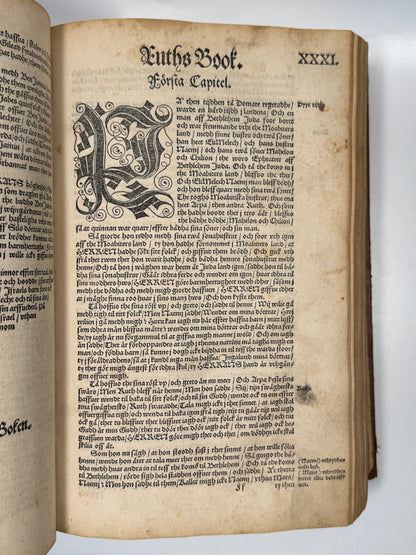 The Gustav Vasa Bible 1540 Editio Princeps of the Swedish Bible
