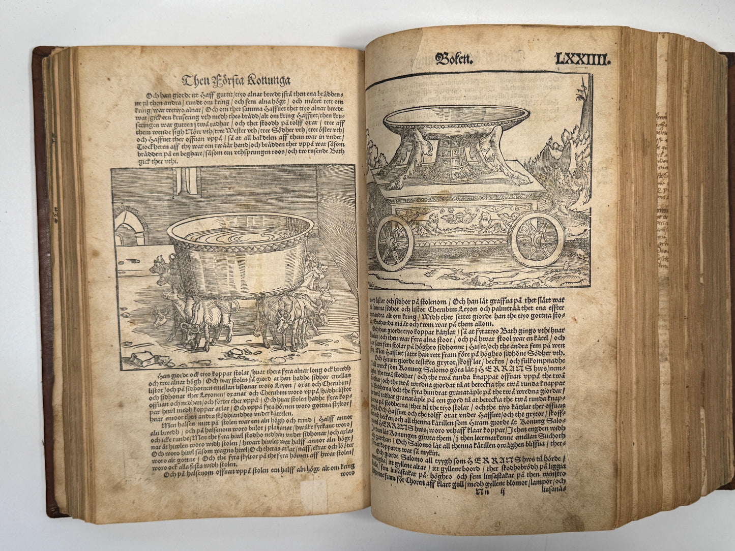 The Gustav Vasa Bible 1540 Editio Princeps of the Swedish Bible