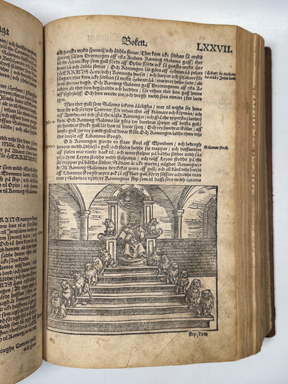 The Gustav Vasa Bible 1540 Editio Princeps of the Swedish Bible
