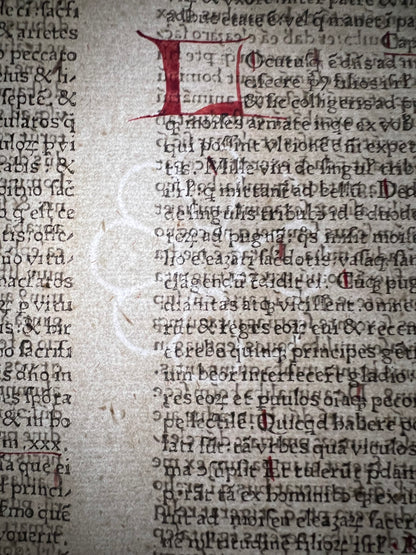 The Earliest Obtainable Printed Bible c.1465-1473