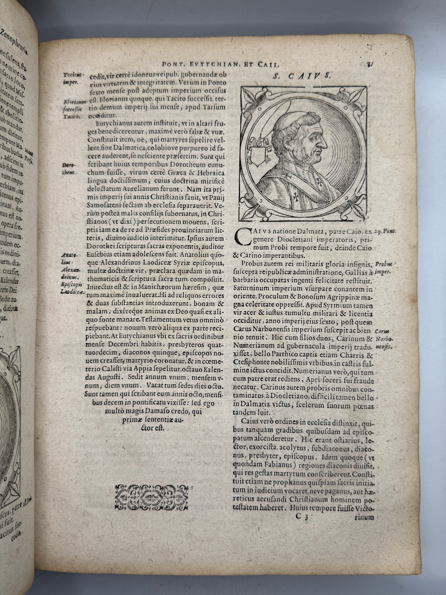 The History of the Popes by B. Platina 1600