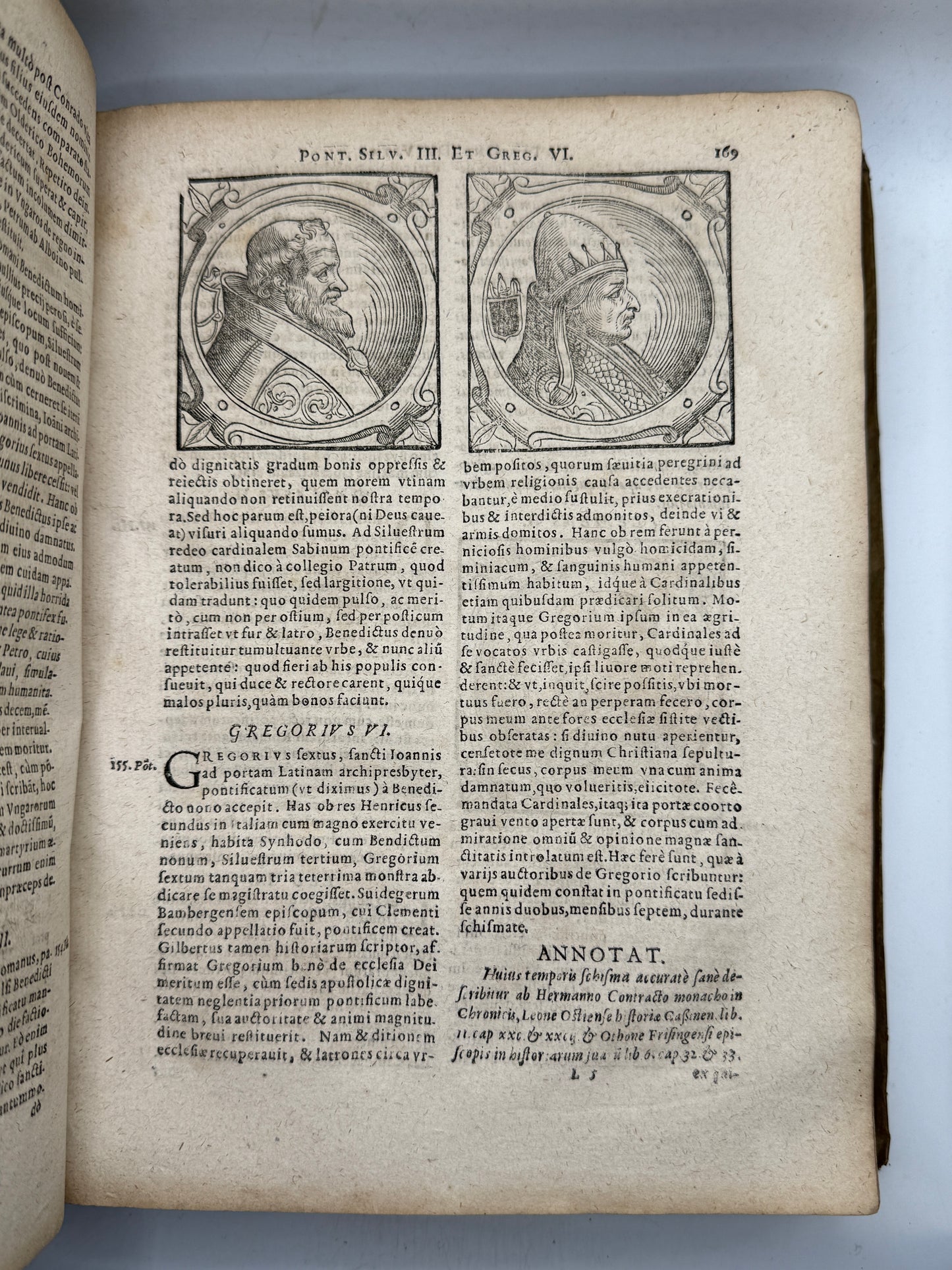 The History of the Popes by B. Platina 1600