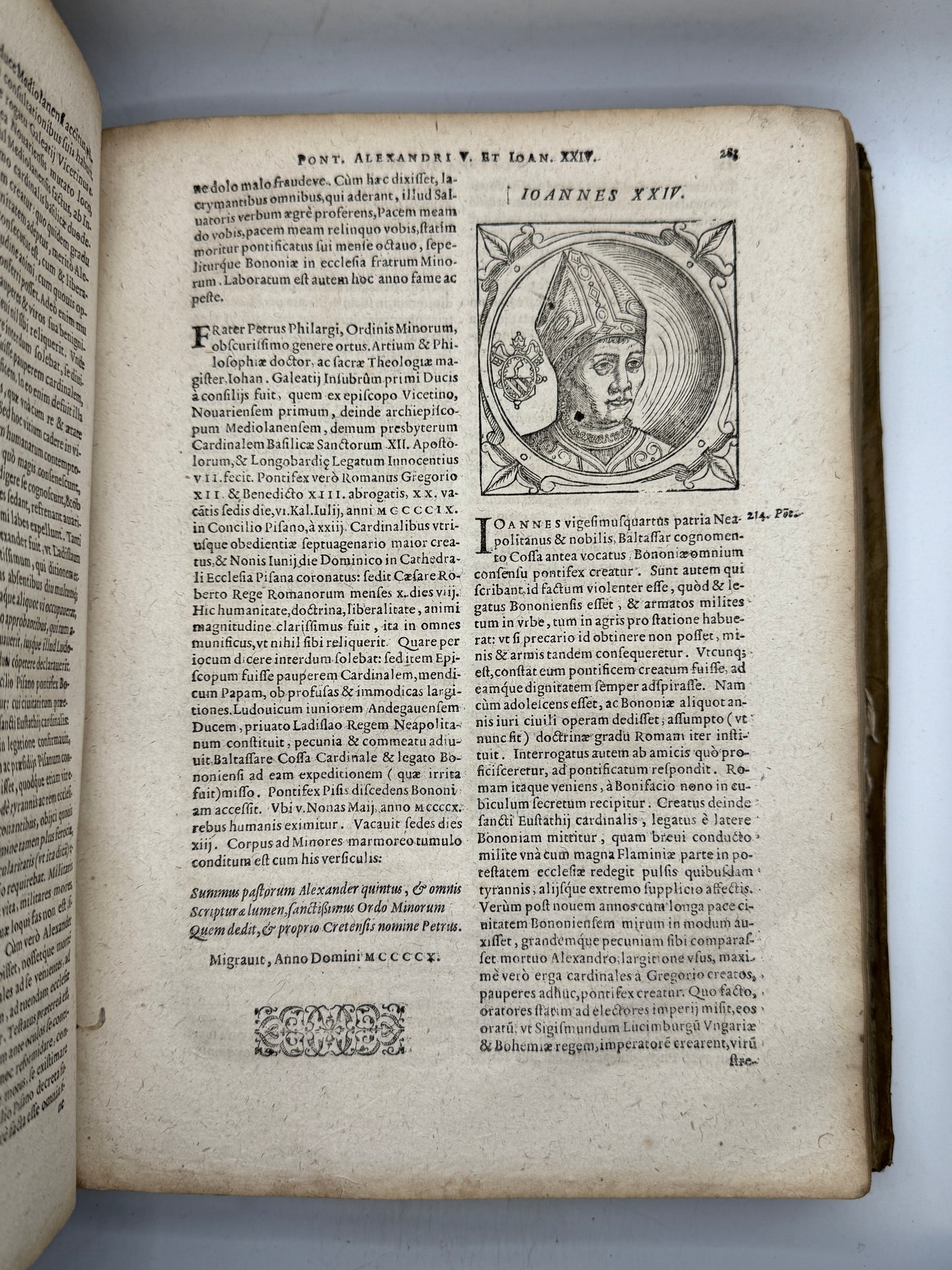 The History of the Popes by B. Platina 1600