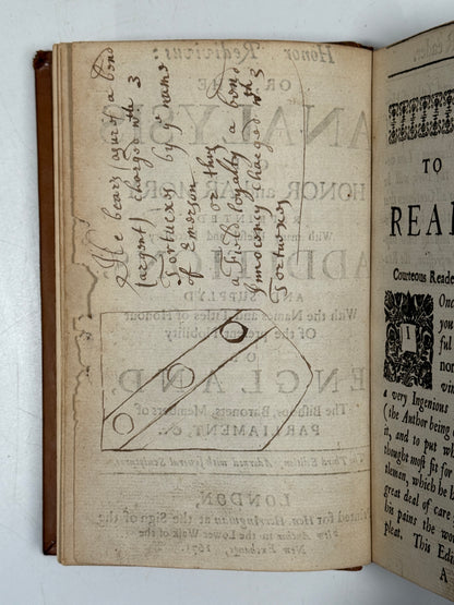 The Analysis of Honor and Armory 1673