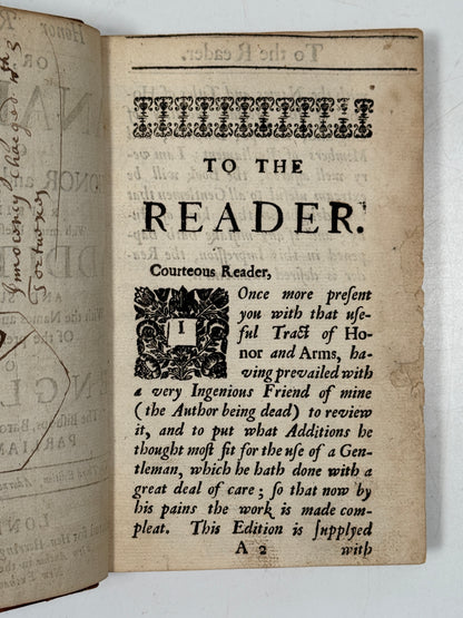 The Analysis of Honor and Armory 1673