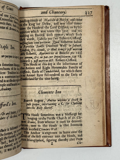 The Analysis of Honor and Armory 1673