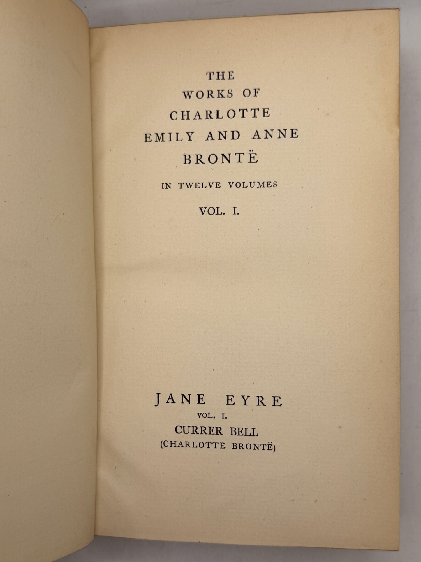 The Works of the Brontë Sisters 1893