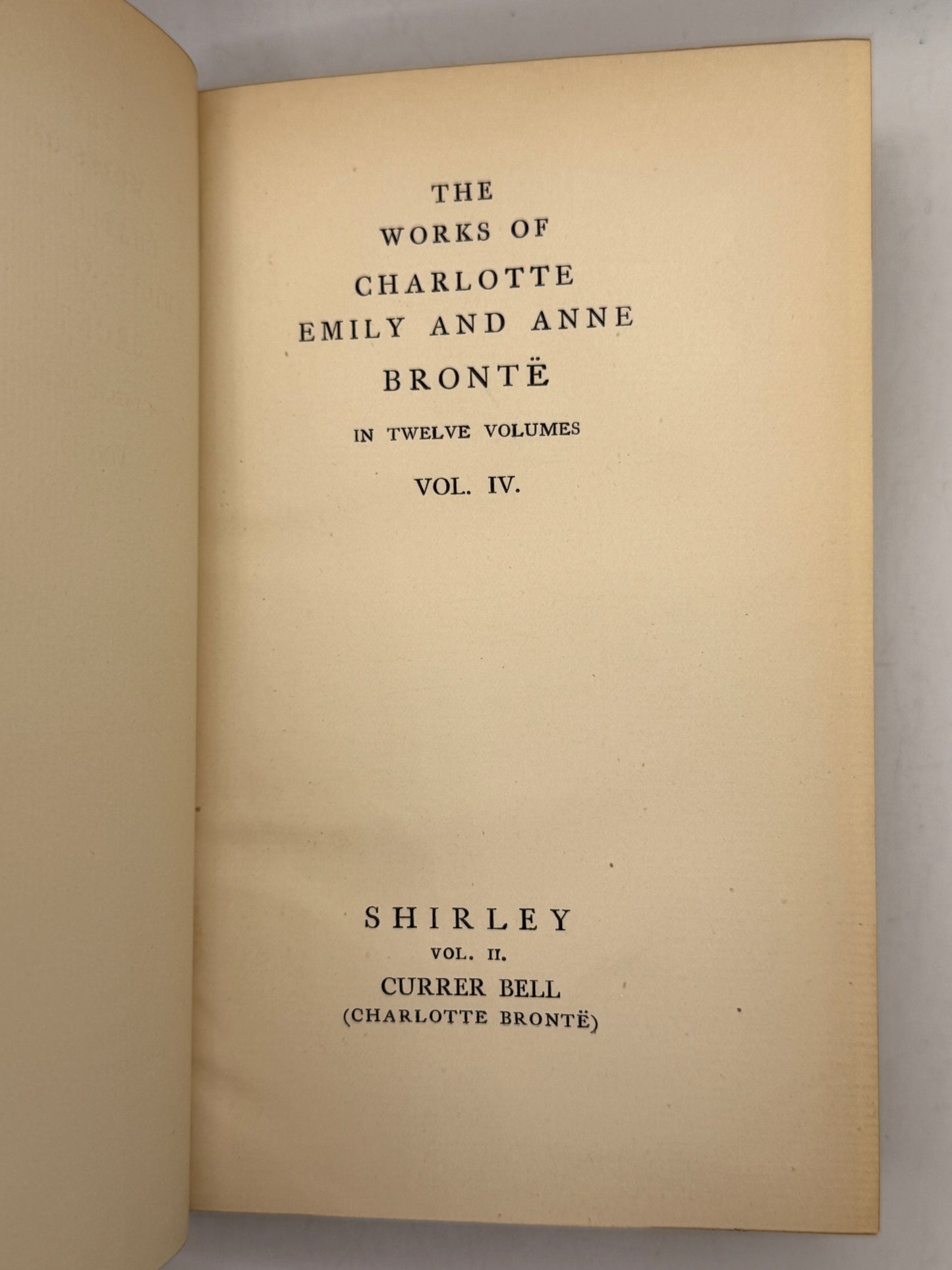 The Works of the Brontë Sisters 1893