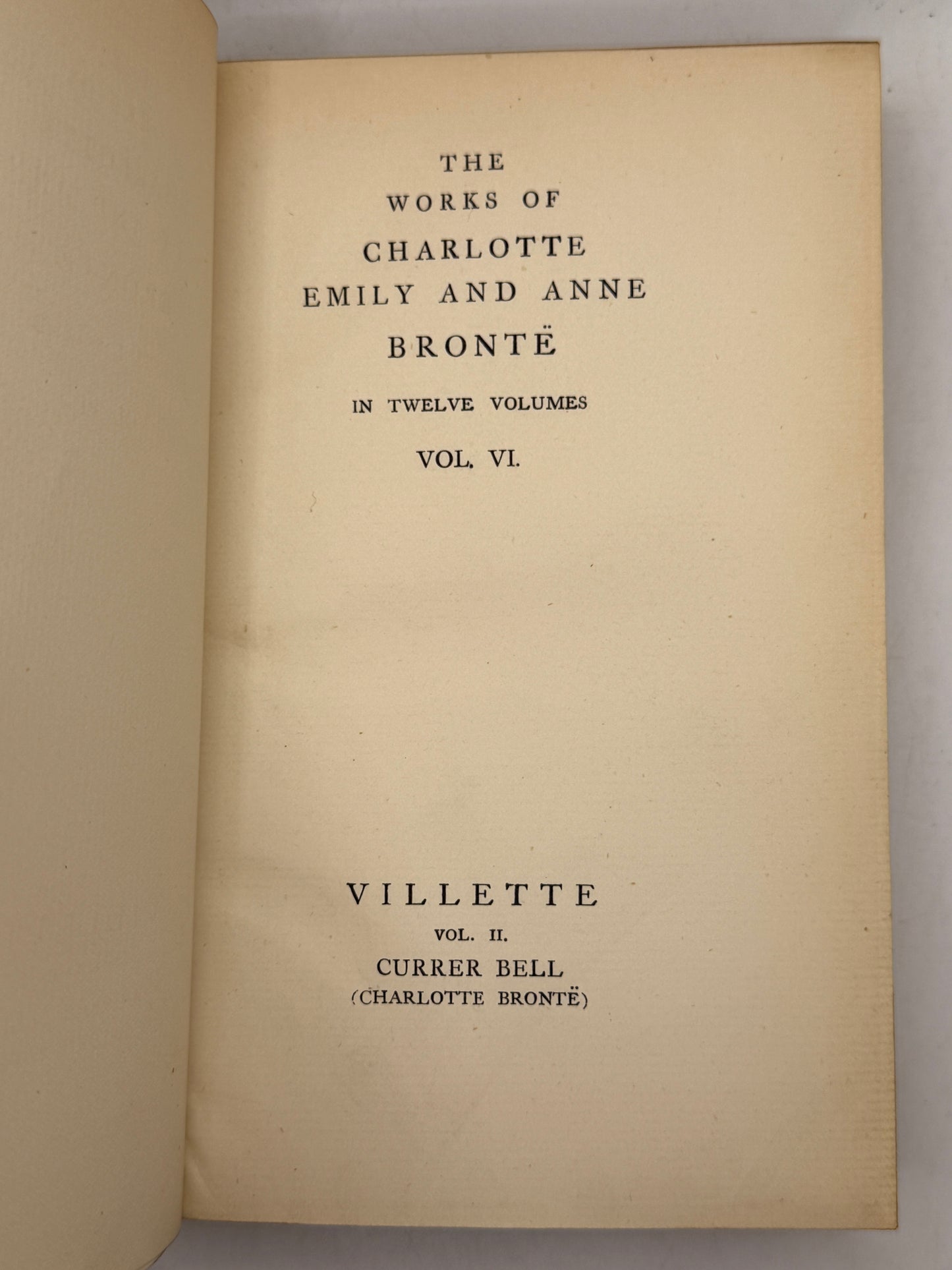 The Works of the Brontë Sisters 1893