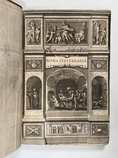 Roma Subterranea 1651 First Edition