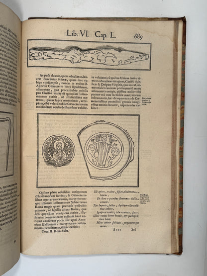 Roma Subterranea 1651 First Edition