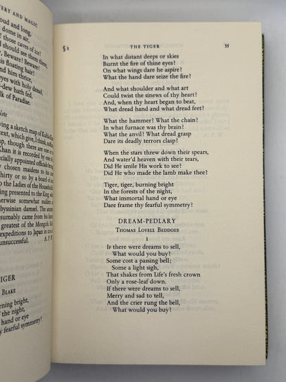 Other Men's Flowers, Poetry Compiled by A. P. Wavell 1978