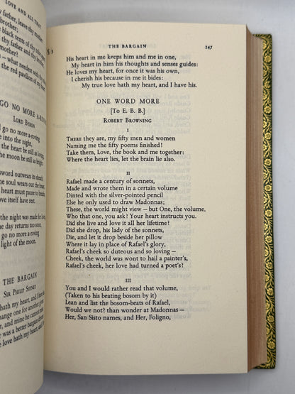 Other Men's Flowers, Poetry Compiled by A. P. Wavell 1978